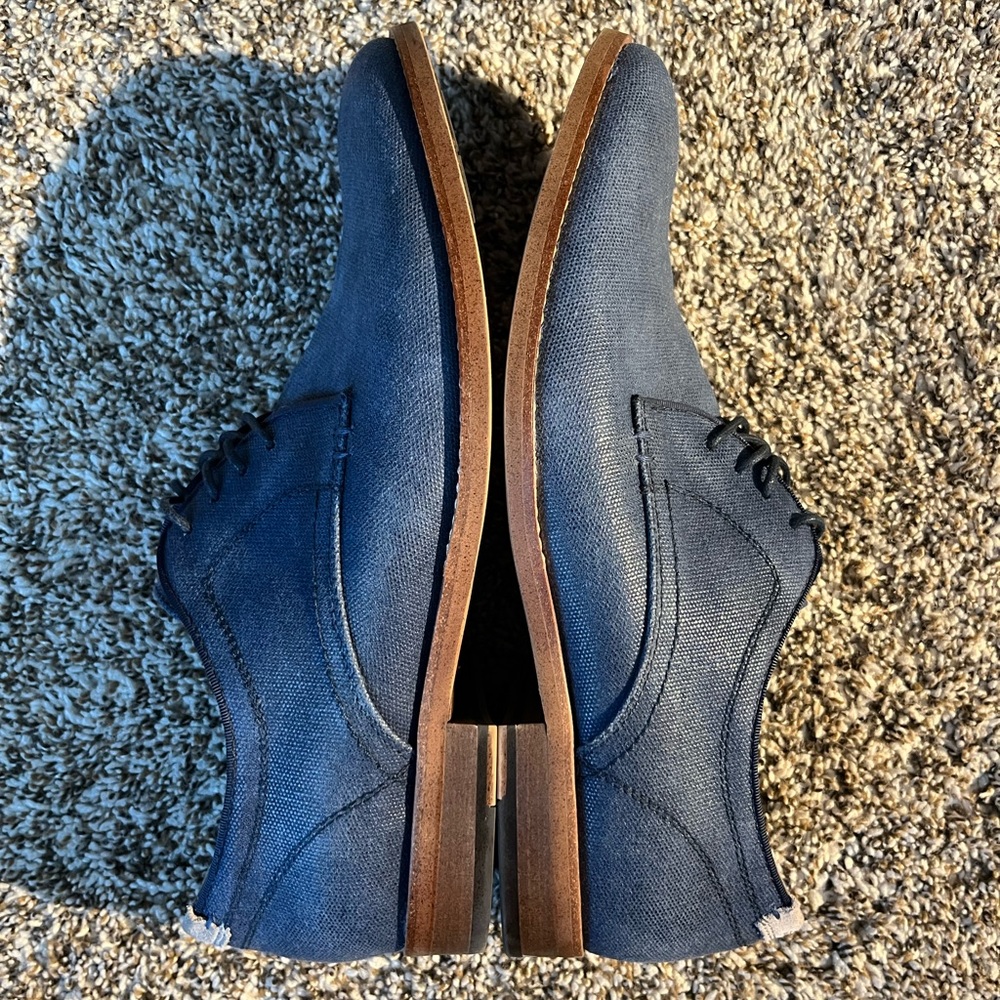 Aldo Oxford blue dress shoes